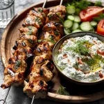 Grilled Chicken with Yogurt Sauce