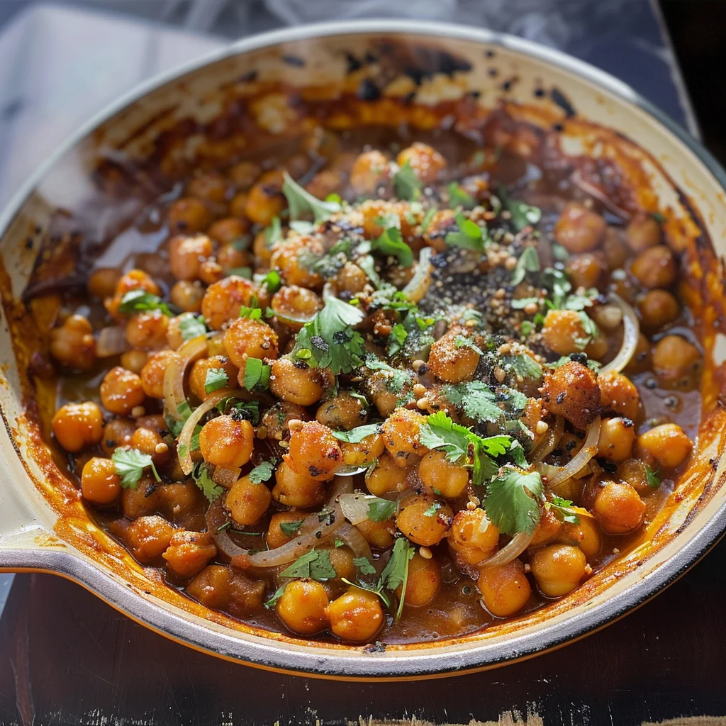 Harissa Chickpeas