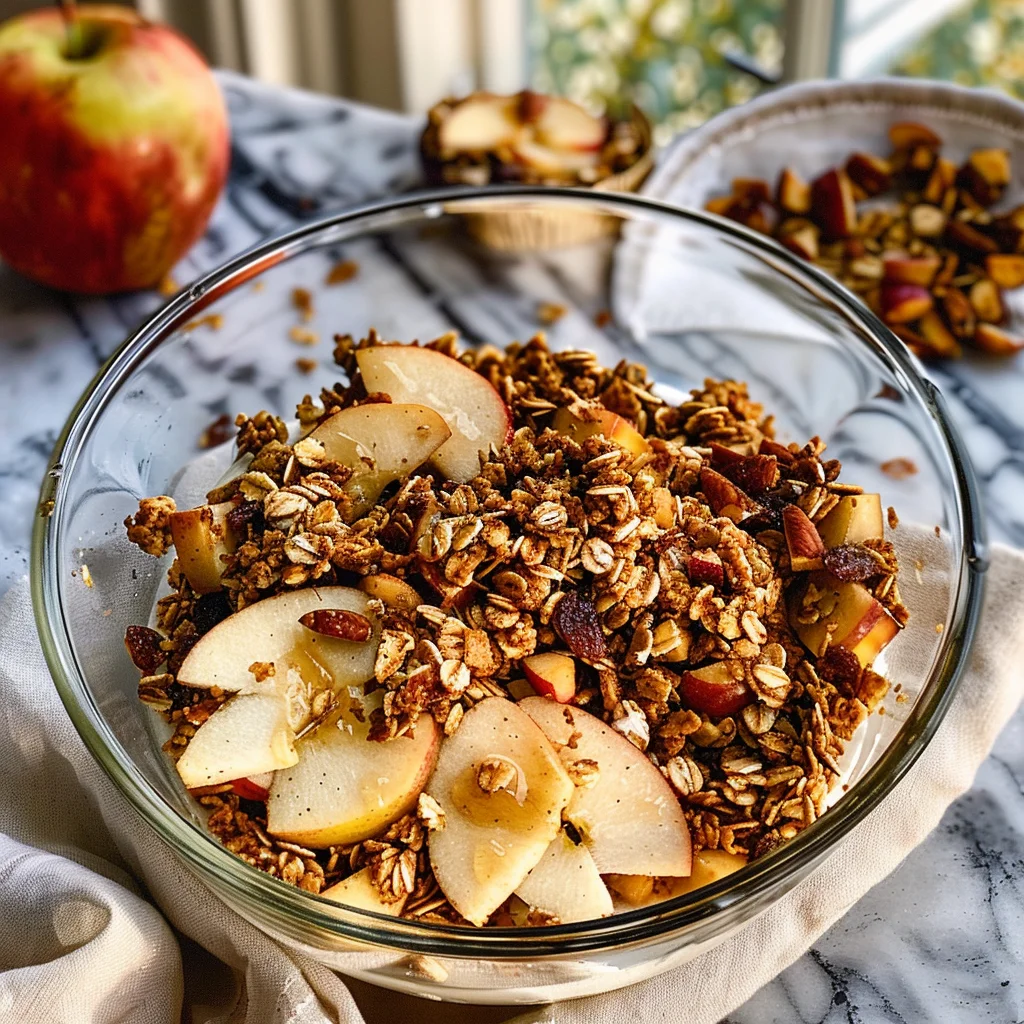Healthy Apple Pie Granola