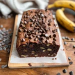 Healthy Chocolate Banana Bread