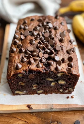 Healthy Chocolate Banana Bread