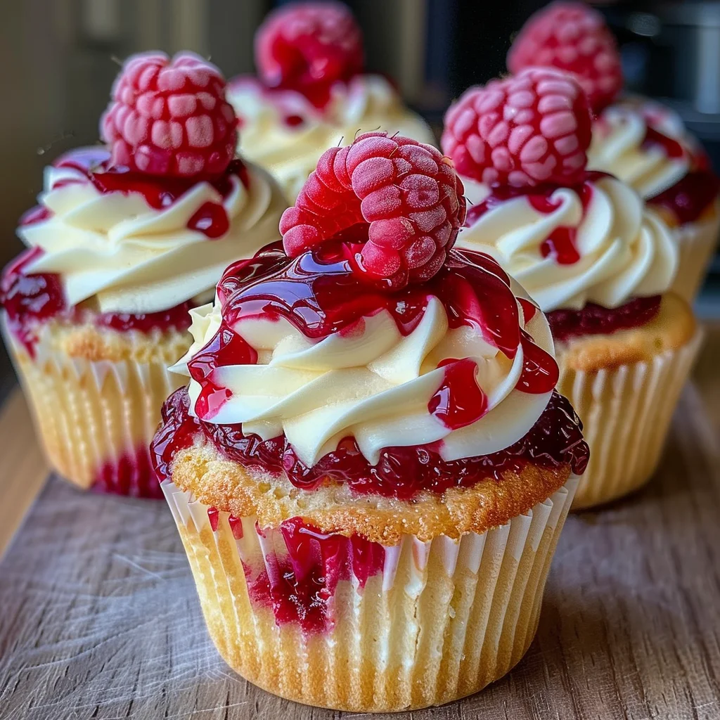 Heavenly Raspberry Cheesecake Cupcakes Recipe