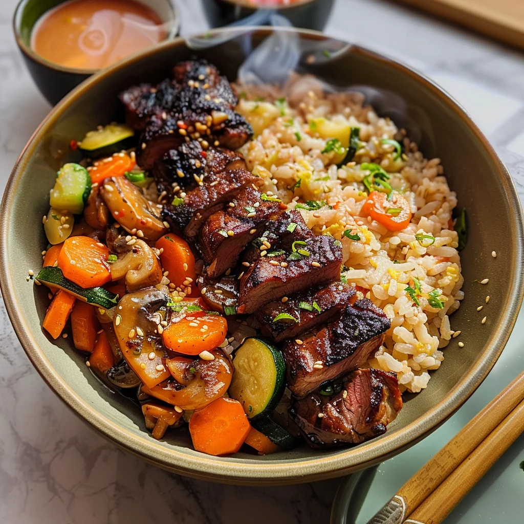 Hibachi Steak Bowls