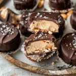 High Protein Frozen Peanut Butter Greek Yogurt Bites