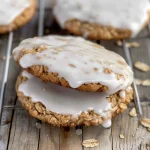 Iced oatmeal cookies - Crumbl copycat