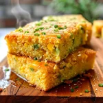 Jalapeño Cornbread with Lime Honey Glaze