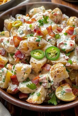 Jalapeno Popper Roasted Potato Salad