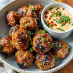 Korean BBQ Meatballs with Spicy Mayo Dip: An Incredible 7-Step Recipe