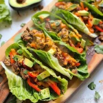 Low Carb Lettuce Wrap Fajita Burrito