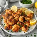 Make Flavorful Air Fryer Lemon Chicken Bites in Just 10 Minutes!