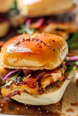 Maple Chicken & Bacon Sliders