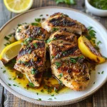 Mediterranean Herb Crusted Grilled Chicken