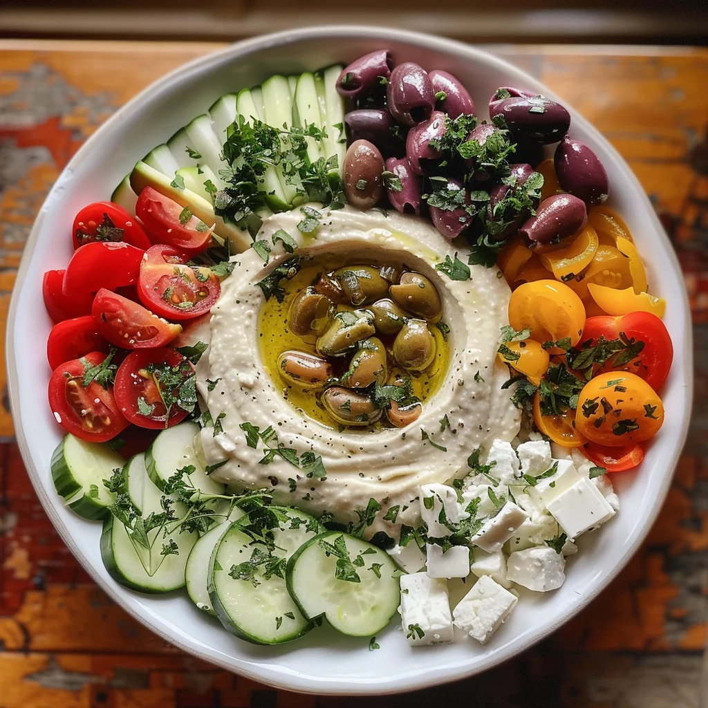 Mediterranean Mezze Tapas Platter – Easy Shareable Appetizer for Parties & Light Meals image 2