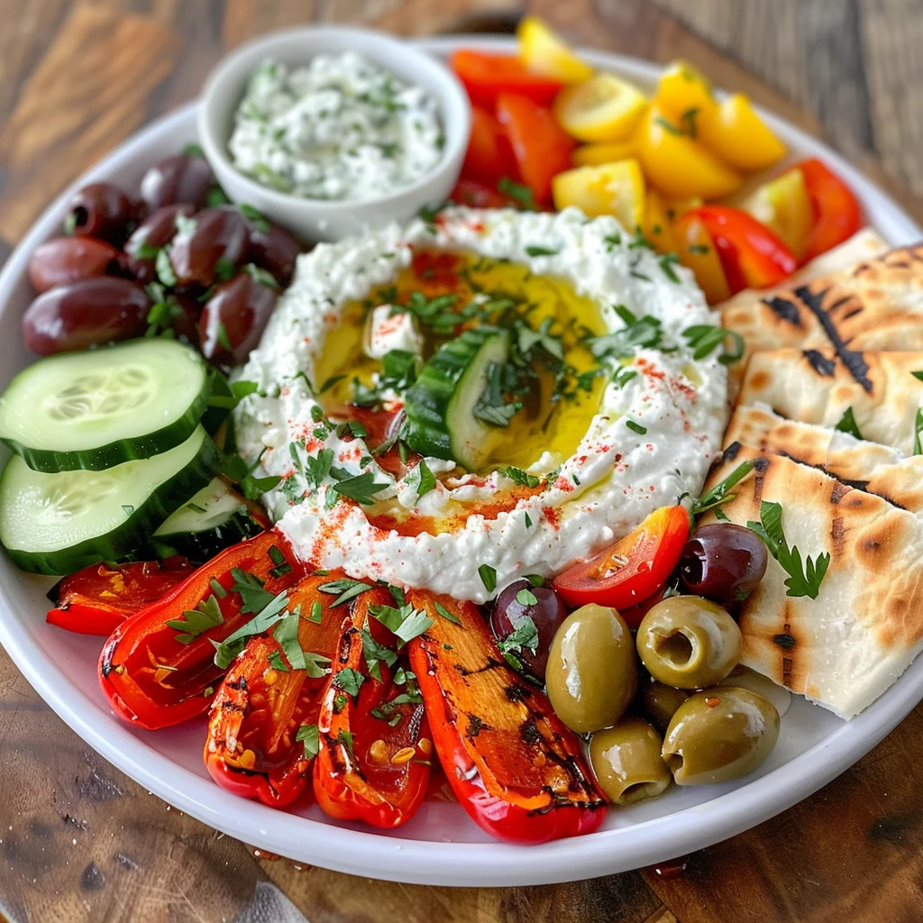 Mediterranean Mezze Tapas Platter – Easy Shareable Appetizer for Parties & Light Meals image 3