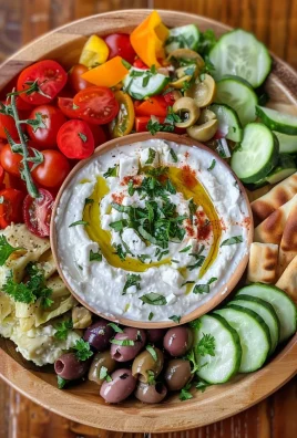 Mediterranean Mezze Tapas Platter – Easy Shareable Appetizer for Parties & Light Meals