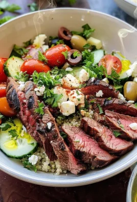 Mediterranean Steak Bowls: An Amazing Ultimate Dinner Recipe