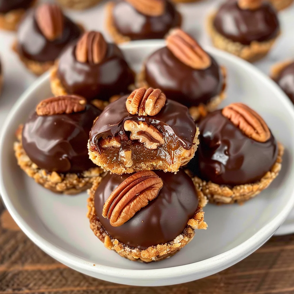 No-Bake Pecan Pie Bites
