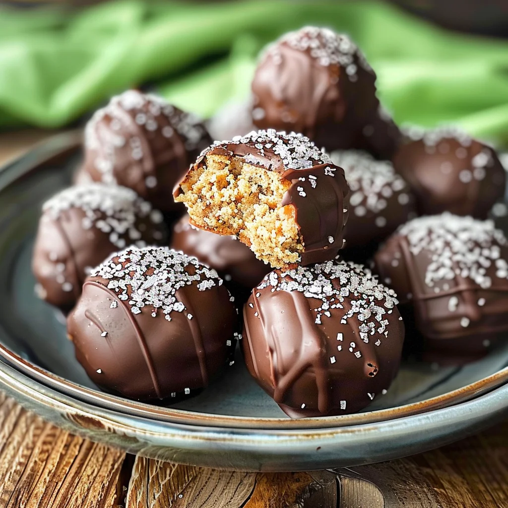 No Bake Baileys Irish Cream Cookie Balls