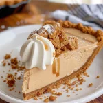 No Bake Biscoff Pie