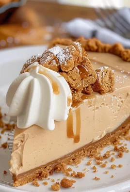 No Bake Biscoff Pie