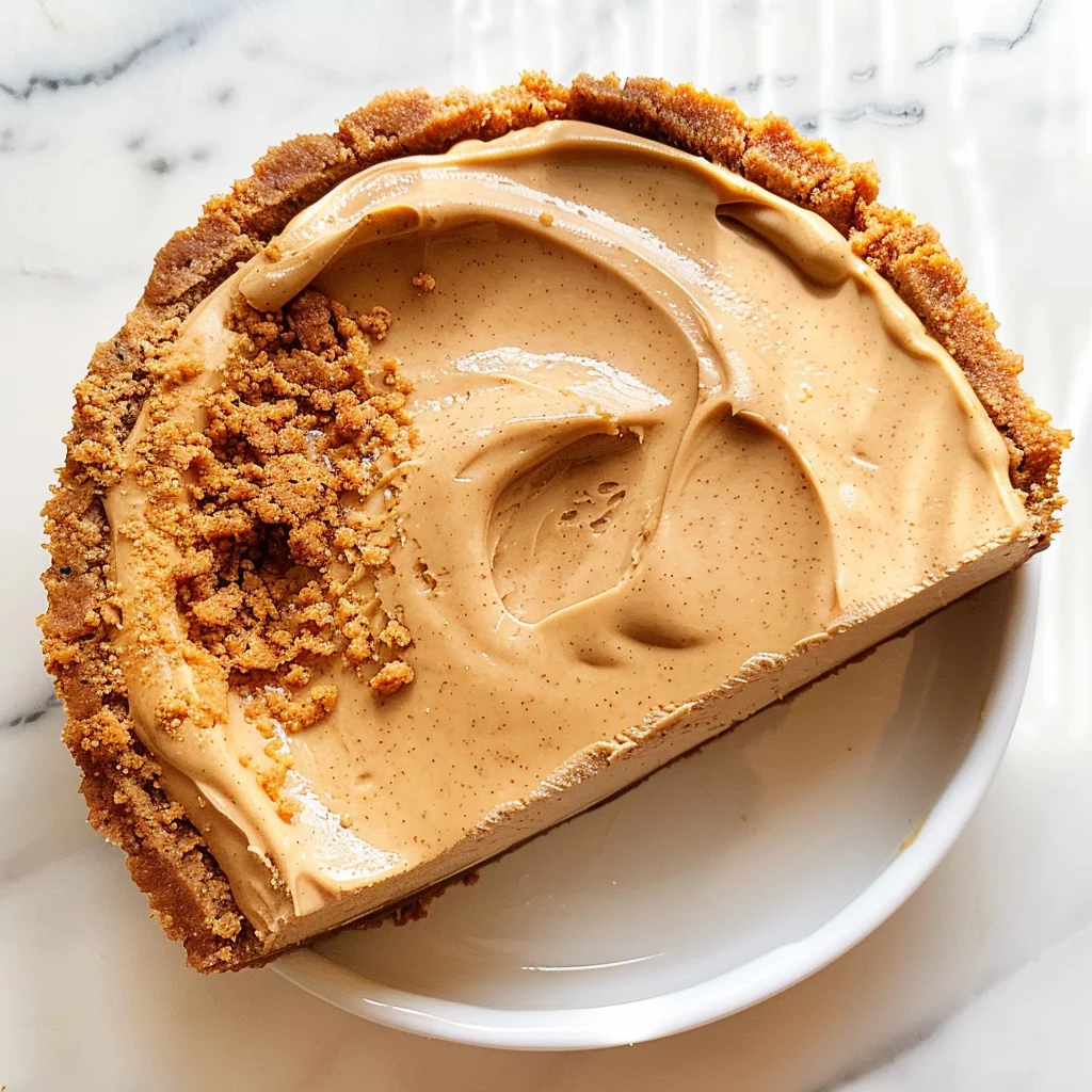 No Bake Cookie Butter Cheesecake