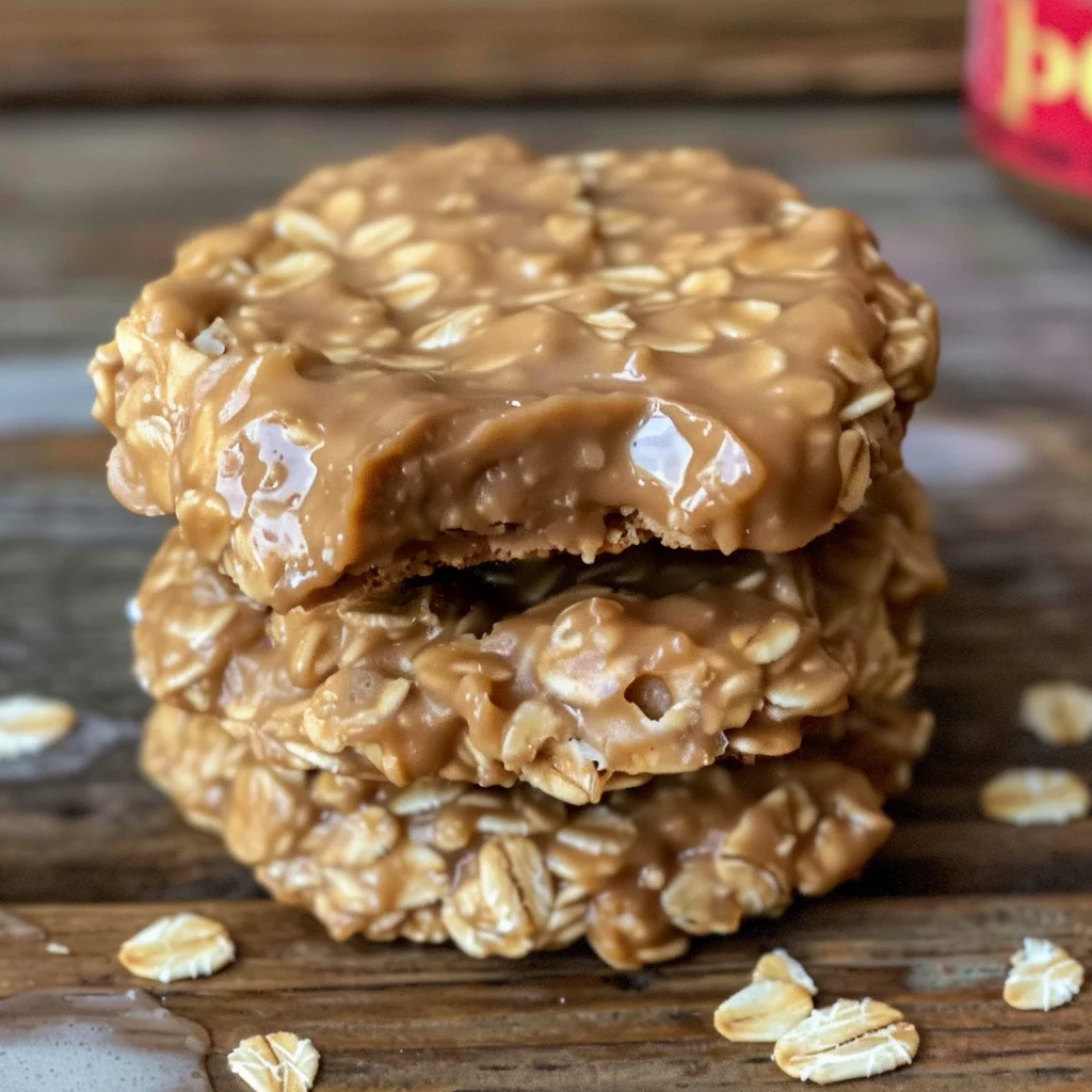No Bake Cookies with Cookie Butter
