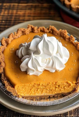 No Bake Marshmallow Pumpkin Pie