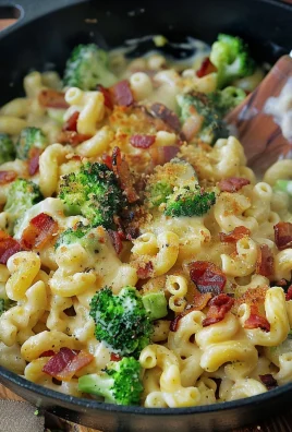 One-Pot Bacon Broccoli Mac and Cheese