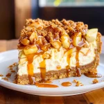 Salted Caramel Apple Pie Cheesecake Recipe