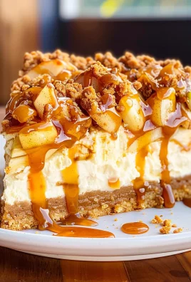 Salted Caramel Apple Pie Cheesecake Recipe