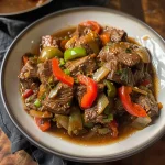 Slow Cooker Pepper Steak Recipe