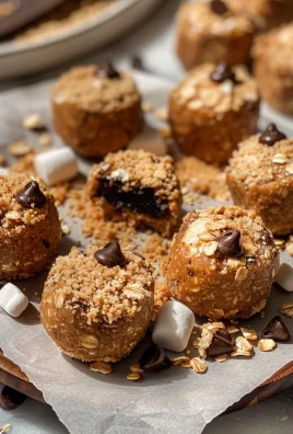 S'mores No Bake Protein Bites