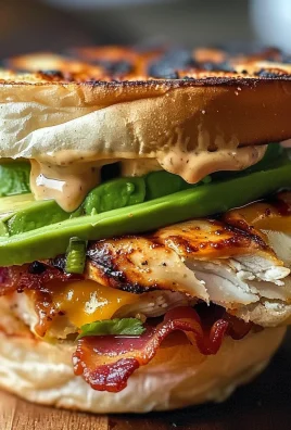 Spicy Grilled Chicken Avocado Sandwich