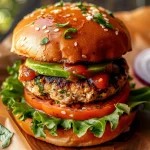 Spicy Southwest Turkey Burgers