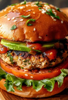 Spicy Southwest Turkey Burgers