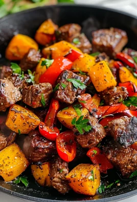 Steak Bites with Sweet Potatoes and Peppers: An Incredible Ultimate Recipe