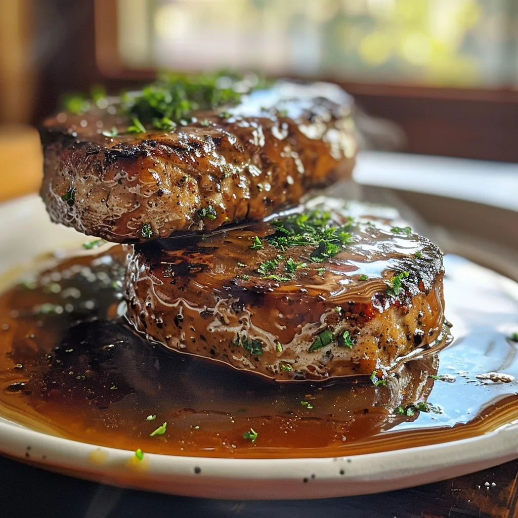 Amish Hamburger Steak Bake