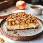 Apple Crumble Cheesecake