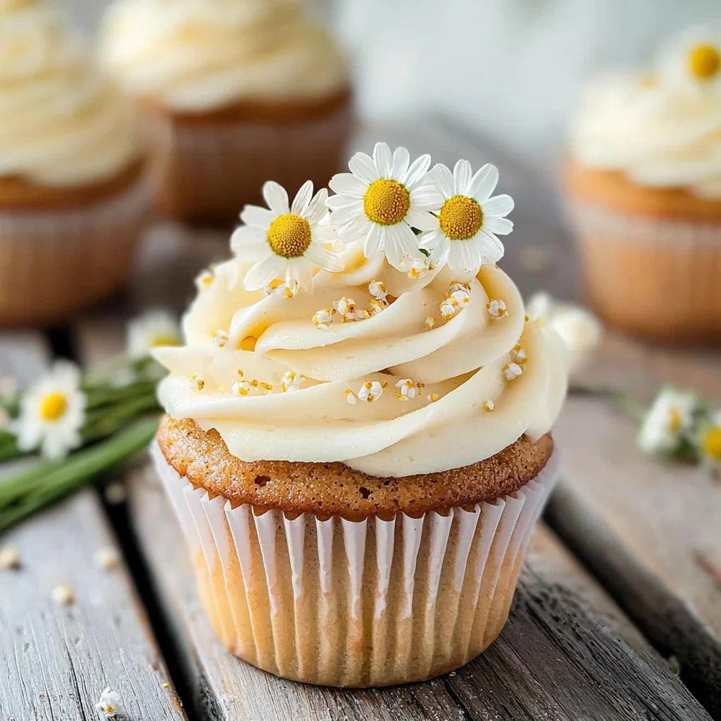 Chamomile Cupcakes