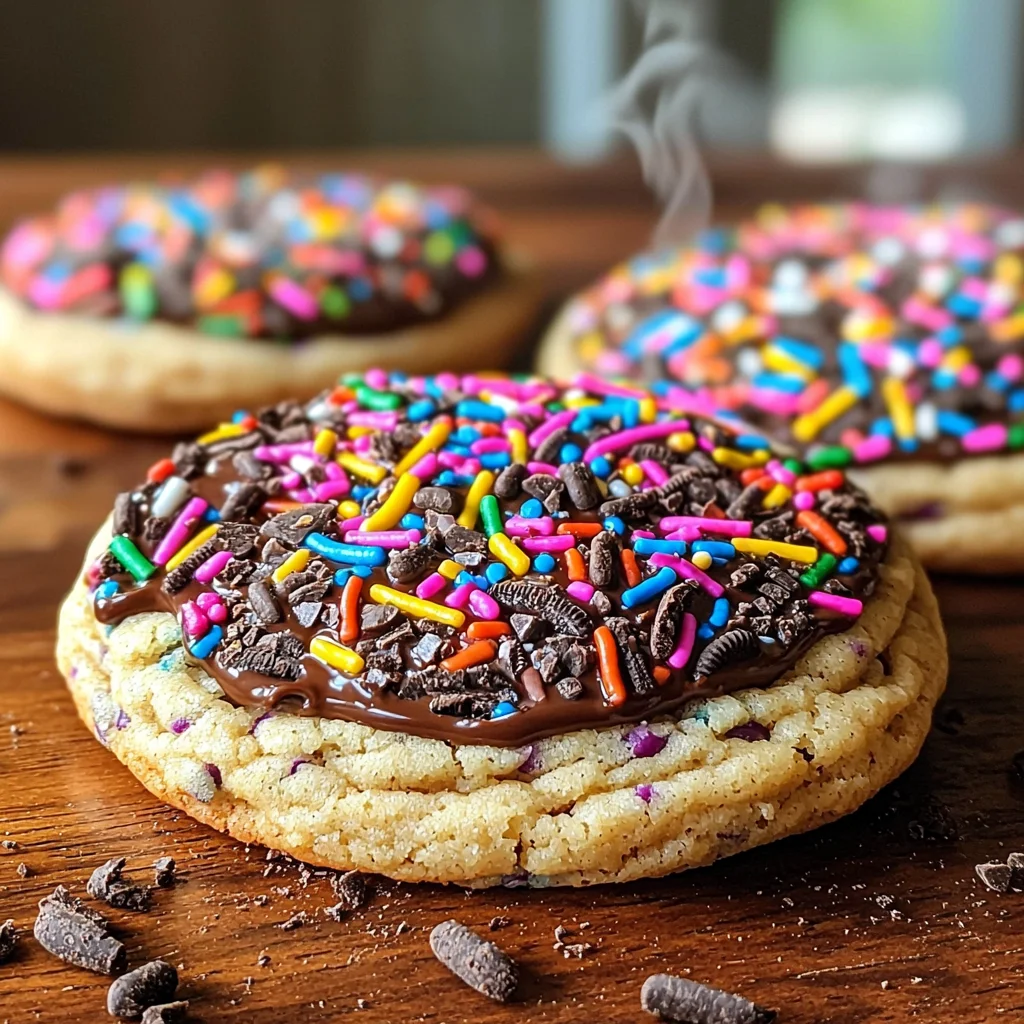Chewy Birthday Cake Cookies image 2