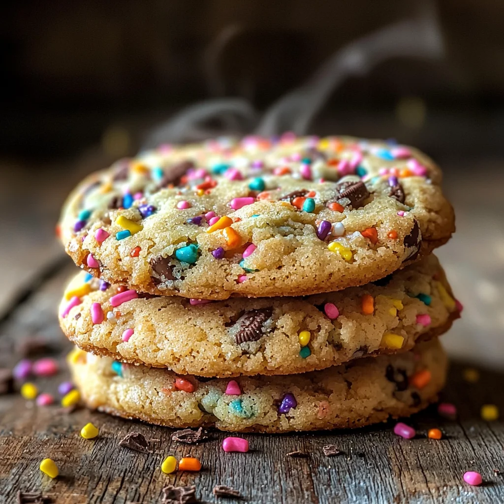 Chewy Birthday Cake Cookies image 3