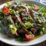 Chimichurri Steak Salad recipe