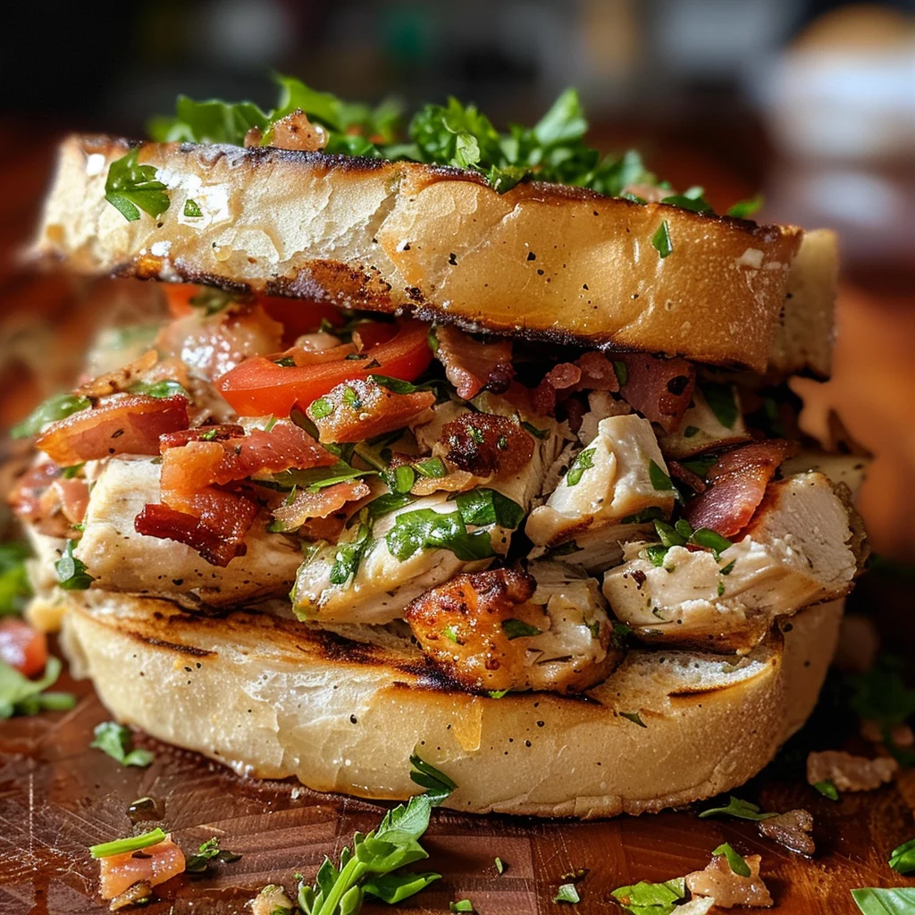 Chopped Chicken Bacon Ranch Sandwich Recipe image 4