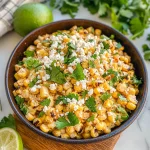 Creamy Mexican Street Corn Salad with a Kick