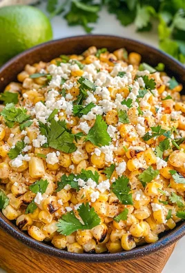 Creamy Mexican Street Corn Salad with a Kick