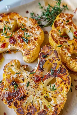 Crispy Baked Cauliflower Steaks