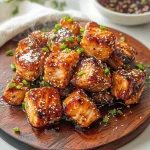 Crispy Honey Garlic Salmon Bites: A Flavor-Packed Delight for Any Occasion