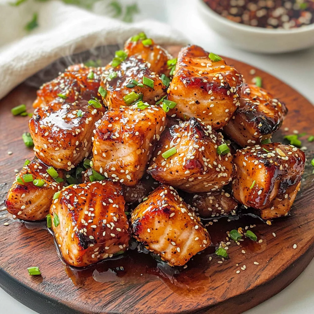 Crispy Honey Garlic Salmon Bites: A Flavor-Packed Delight for Any Occasion