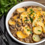 Crockpot Hamburger Potato Casserole