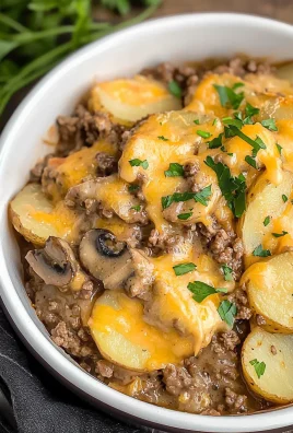Crockpot Hamburger Potato Casserole
